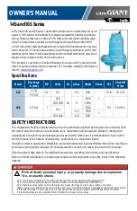 Little Giant 14S Series Owner'S Manual предпросмотр