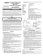 Предварительный просмотр 1 страницы Little Giant 9E Series Quick Start Manual