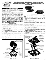 Preview for 1 page of Little Giant DFB36 Instruction Sheet