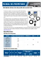 Предварительный просмотр 9 страницы Little Giant OS3 Series Owner'S Manual