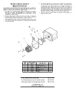 Предварительный просмотр 2 страницы Little Giant PE-2.5 series Service Instructions