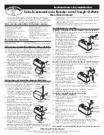 Предварительный просмотр 2 страницы Little Giant TM830 Installation Instructions