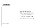 Предварительный просмотр 2 страницы Little Labs STD Mercenary Edition Operator'S Manual