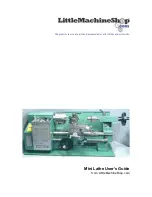 Little Machine Shop Mini Lathe User Manual preview