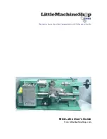 Предварительный просмотр 1 страницы Little Machine Shop Mini Lathe User Manual