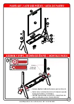 Предварительный просмотр 9 страницы Little Partners CONTEMPO ADJUSTABLE HEIGHT ART EASEL LP0380 Manual