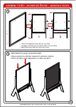 Предварительный просмотр 10 страницы Little Partners CONTEMPO ADJUSTABLE HEIGHT ART EASEL LP0380 Manual