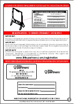 Preview for 12 page of Little Partners CONTEMPO ADJUSTABLE HEIGHT ART EASEL LP0380 Manual