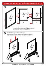 Предварительный просмотр 10 страницы Little Partners CONTEMPO PEEK-A-BOO ADJUSTABLE HEIGHT ART EASEL LP0385 Manual