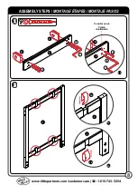 Preview for 8 page of Little Partners DELUXE LEARN AND PLAY ART CENTER LP0280 R2 Assembly