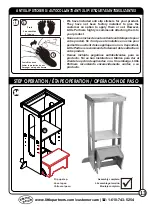 Preview for 13 page of Little Partners EXPLORE N STORE LEARNING TOWER LP0145 R2 Assembly