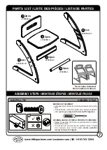 Предварительный просмотр 7 страницы Little Partners GROW WITH ME CHAIR LP0800 Assembly