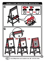 Предварительный просмотр 10 страницы Little Partners LITTLE ARTIST EZ EASEL LP0580 Maintenance Instructions Manual