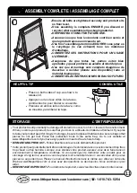 Предварительный просмотр 11 страницы Little Partners LITTLE ARTIST EZ EASEL LP0580 Maintenance Instructions Manual