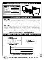 Preview for 13 page of Little Partners MOD TODDLER BED LP914XX R1 Assembly