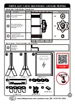 Предварительный просмотр 6 страницы Little Partners PEEK-A-BOO ADJUSTABLE HEIGHT ART EASEL LP0385 R1 Assembly