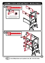 Preview for 10 page of Little Partners the learning Tower LP0141 R3 Assembly