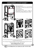 Preview for 18 page of Little Partners the Learning Tower LP4141 R3 Assembly