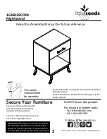 Preview for 2 page of Little Seeds 1648339COM Assembly Manual