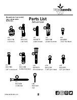 Предварительный просмотр 8 страницы Little Seeds 2340348COM Assembly Manual