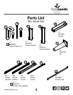 Предварительный просмотр 9 страницы Little Seeds 2340348COM Assembly Manual