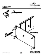 Предварительный просмотр 20 страницы Little Seeds 2340348COM Assembly Manual