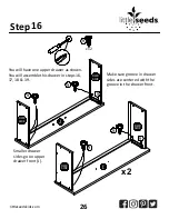 Предварительный просмотр 26 страницы Little Seeds 2340348COM Assembly Manual