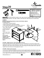 Предварительный просмотр 30 страницы Little Seeds 2340348COM Assembly Manual