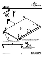 Предварительный просмотр 8 страницы Little Seeds 2369344COM Assembly Manual