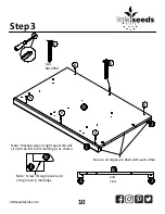 Предварительный просмотр 10 страницы Little Seeds 2369344COM Assembly Manual