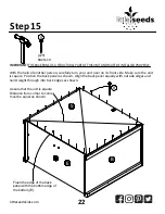 Предварительный просмотр 22 страницы Little Seeds 2369344COM Assembly Manual