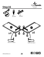 Предварительный просмотр 23 страницы Little Seeds 2369344COM Assembly Manual