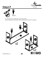 Предварительный просмотр 24 страницы Little Seeds 2369344COM Assembly Manual