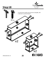 Предварительный просмотр 25 страницы Little Seeds 2369344COM Assembly Manual