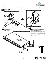 Preview for 7 page of Little Seeds 4113919LS Assembly Manual