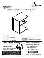 Preview for 2 page of Little Seeds 4231344COM Assembly Manual