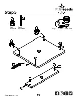 Preview for 12 page of Little Seeds 4231344COM Assembly Manual