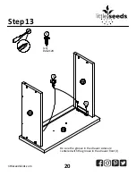 Preview for 20 page of Little Seeds 4231344COM Assembly Manual