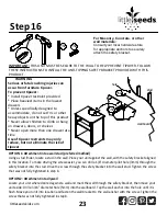 Preview for 23 page of Little Seeds 4231344COM Assembly Manual