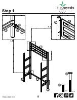 Предварительный просмотр 8 страницы Little Seeds 4395429LS Assembly Manual