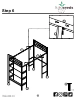 Предварительный просмотр 13 страницы Little Seeds 4395429LS Assembly Manual