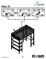 Предварительный просмотр 17 страницы Little Seeds 4395429LS Assembly Manual