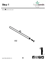 Preview for 10 page of Little Seeds 4562449LS Assembly Manual