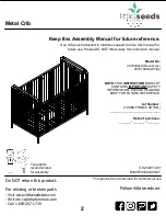 Preview for 2 page of Little Seeds 4570109LS Assembly Manual