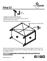 Preview for 21 page of Little Seeds 5713407COM Assembly Manual