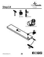 Preview for 23 page of Little Seeds 5713407COM Assembly Manual