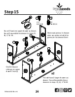 Preview for 24 page of Little Seeds 5713407COM Assembly Manual