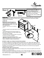 Preview for 40 page of Little Seeds 5713407COM Assembly Manual