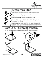 Preview for 10 page of Little Seeds 5714407COM Assembly Manual