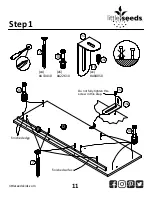 Preview for 11 page of Little Seeds 5714407COM Assembly Manual